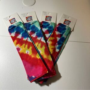 Time And Tru Bandana ONE‎ SIZE - TIE DYE Set o 4